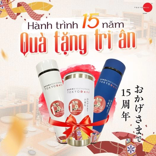 Quà tặng tri ân - Kỷ niệm 15 năm thành lập